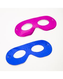 Antifaces cartón colores brillantes