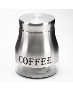 Recipiente vidrio acero coffee 0.85l