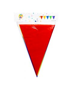 Banderín plástico liso surtido