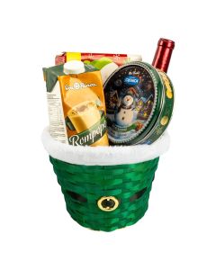 Canasta navideña Mediana