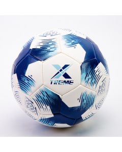 Bola fútbol 32 paneles estampado Xtreme #5 blanco 