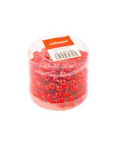 Guirnalda de pelotas decorativa 3 metros 10mm rojo
