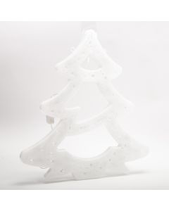 Figura árbol luz led multicolor 40cm