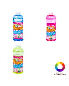 Envase burbujas Happy +3 años