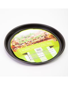 Bandeja metálica hornear pizza 24x1.5cm