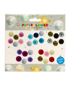 Rosetas papel tonos surtidos