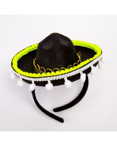 Diadema sombrero ranchero