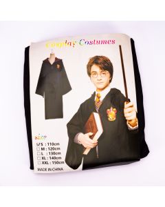 Disfraz tela bata Harry Potter s-xxl negro