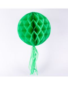 Esfera papel relieve rombo con tiras 60x28cm tonos surtidos