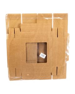 Caja cartón con ventana