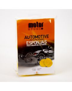 Set esponjas cuidado auto 6und 7cm