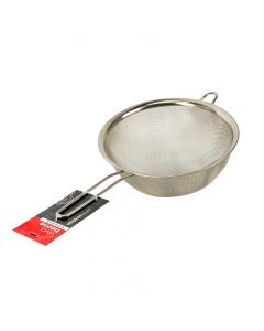 Colador acero inoxidable hondo 24cm plateado