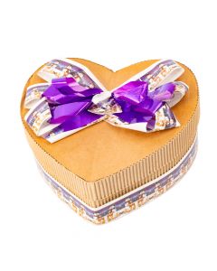 Caja corazón decorado #2 navidad