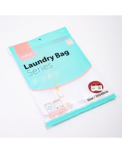 Bolsa lavado ropa zipper 40x30cm