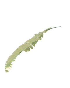Hoja artificial palmera 25cm dorada