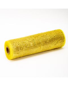 Malla decorativa 10 yardas 26cm amarillo 