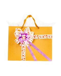 Bolsa Kraft decorado amor #6