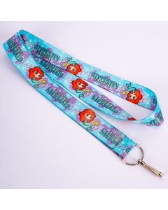 Lanyard estampado sirenita