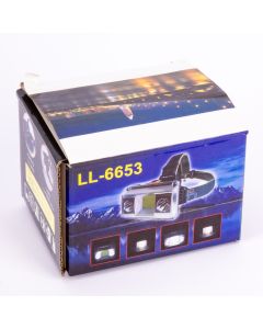 Lampara led para cabeza lisa recargable multifuncional