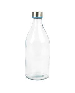Botella vidrio con tapa 1000ml