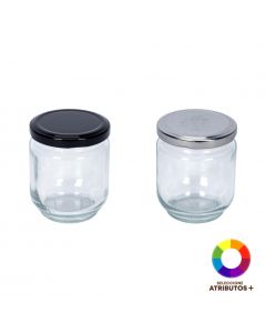 Frasco vidrio conserva 200ml