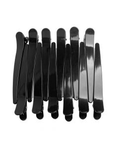 Prensa para cabello 12und negro