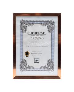 Porta certificado marco plástico