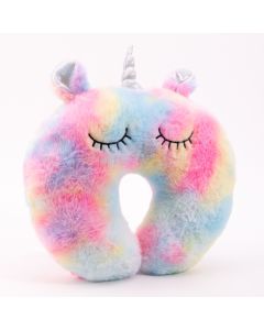 Almohada Viaje unicornio 32x28cm 