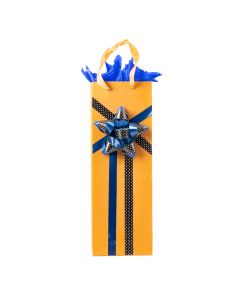 Bolsa kraft decorado hombre #9