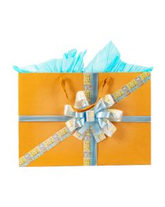 Bolsa kraft decorado bebé #10