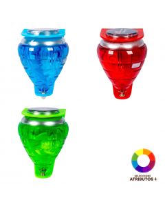 Trompo plástico con soporte