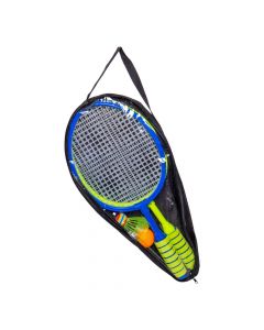 Raqueta bádminton con accesorios