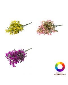 Ramo flores artificial 33.5cm