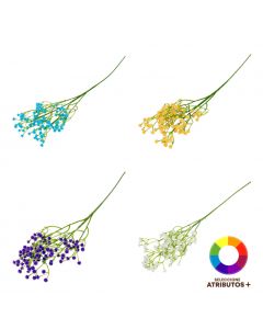 Ramo flores artificiales 60cm