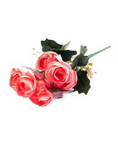 Ramo flores artificial 7 tallos 31cm surtido