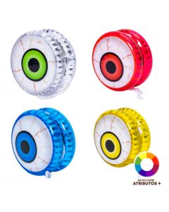 Yoyo con luz y diseño ojo