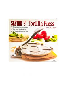 Prensa para tortillas 8pulg hierro
