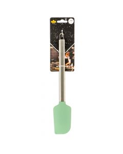 Espátula silicon 11pulg verde