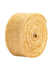 Cinta tela yute 10yrd 5cm marrón