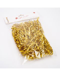 Tira papel relleno dorado 50g 