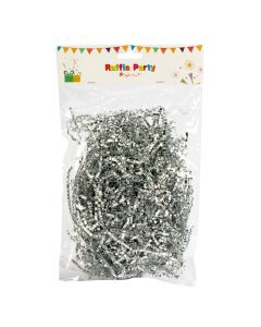 Tira papel para relleno 50g plateado
