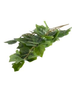 Rama artificial hoja uvas verde