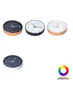 Reloj pared redondo 25 cm