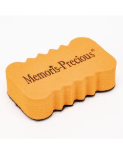 Mini borrador pizarra con relieve naranja