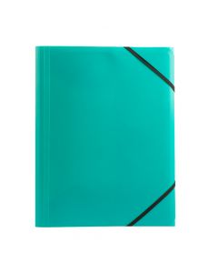 Carpeta plástica lisa con elástico a4 0.4mm