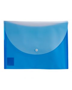 Folder plástico con broche