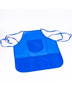Delantal tela infantil liso 49x55cm 3-6a 