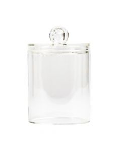 Organizador cilíndrico con tapa