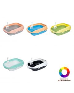 Arenero plástico con pala