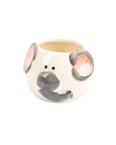 Macetero porcelana animales 8x6.5cm surtido